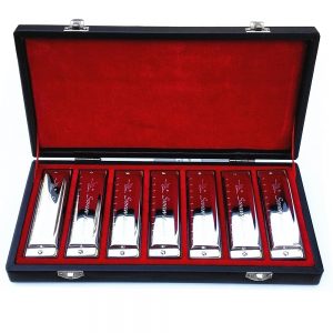 Swan 10 Holes 20 Tones Harmonica - Set of 7